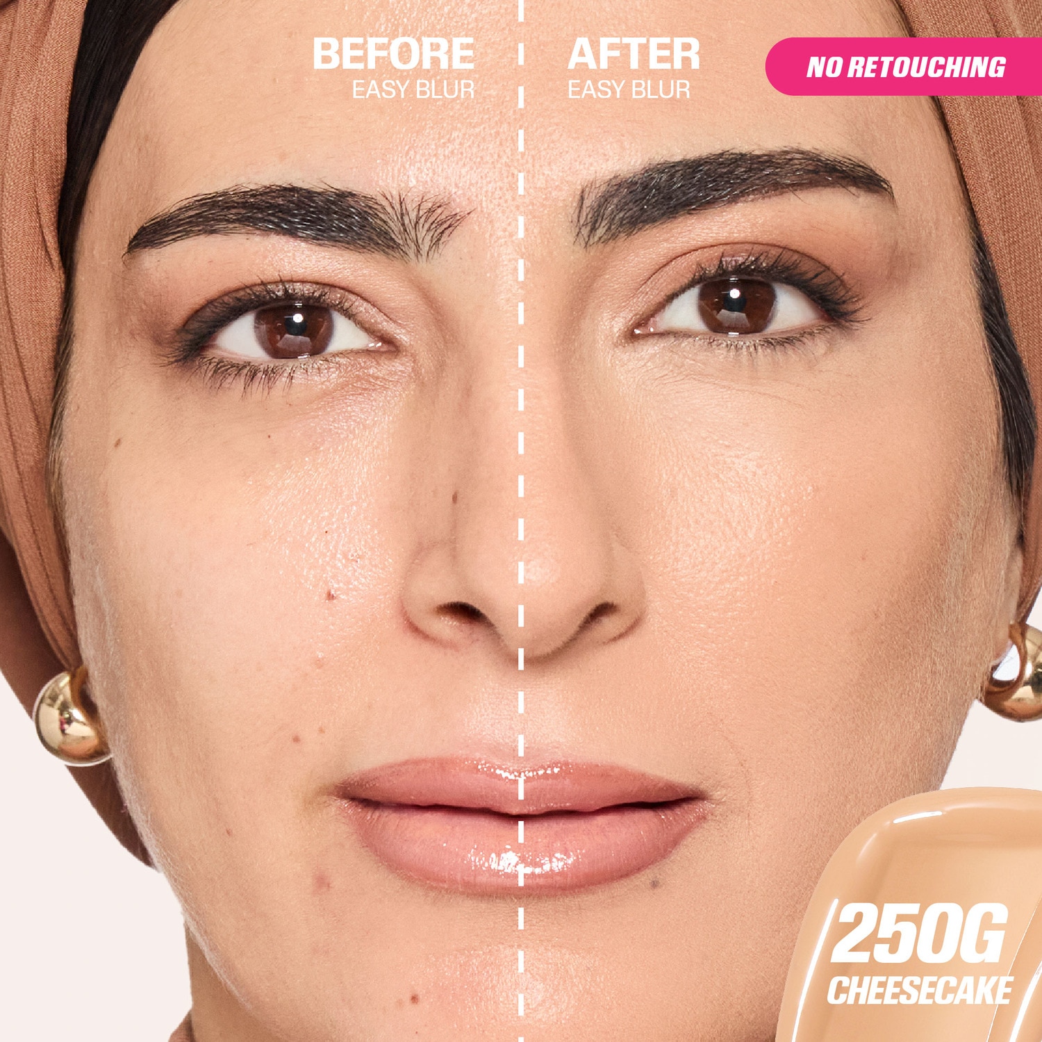 EASY BLUR FOUNDATION (BASE DE MAQUILLAJE PARA ROSTRO)
